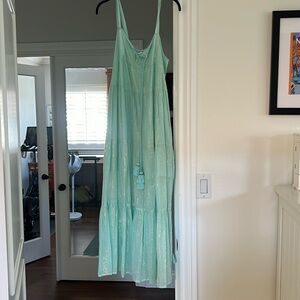 Karina Grimaldi green dress